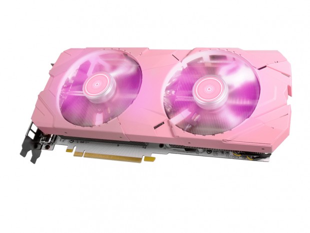 玄人志向、全身ピンクのGeForce RTX 2070 SUPERグラフィックスカード発売