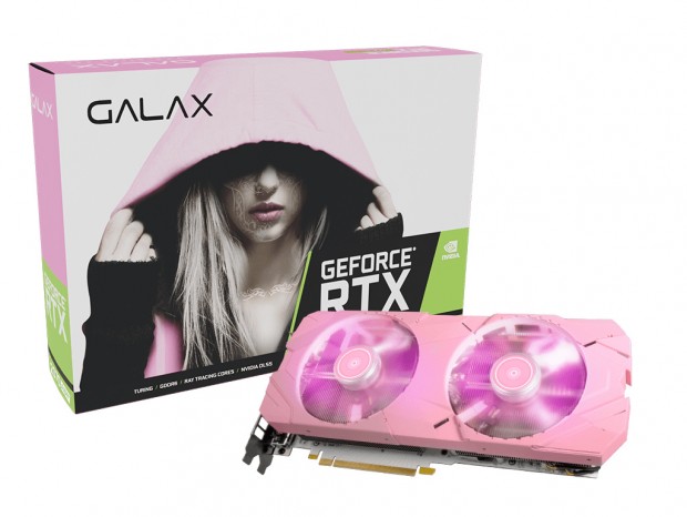 玄人志向、全身ピンクのGeForce RTX 2070 SUPERグラフィックスカード発売