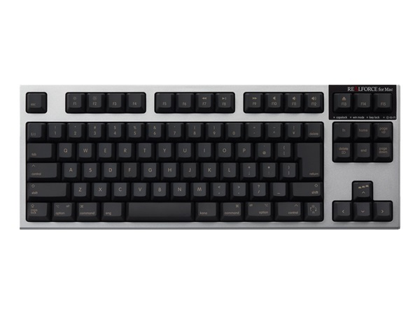 PFU、東プレ「REALFORCE for Mac」のPFU限定仕様モデルを税込31,350円で発売