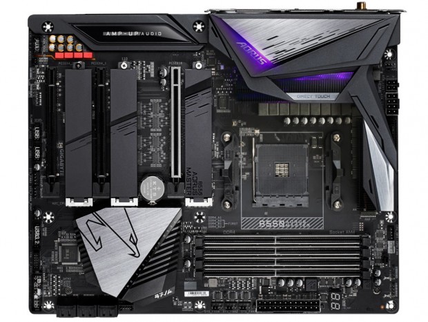 16フェーズ電源搭載の「B550 AORUS MASTER」など、B550マザーがGIGABYTEから