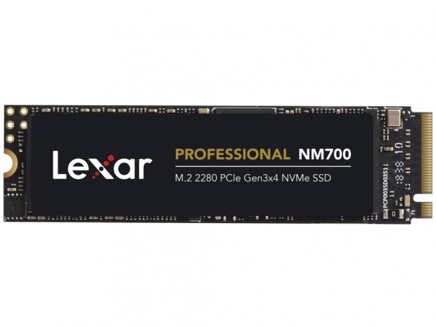 最高3,500MB/secのクリエイター向けNVMe M.2 SSD「Lexar Professional NM700」