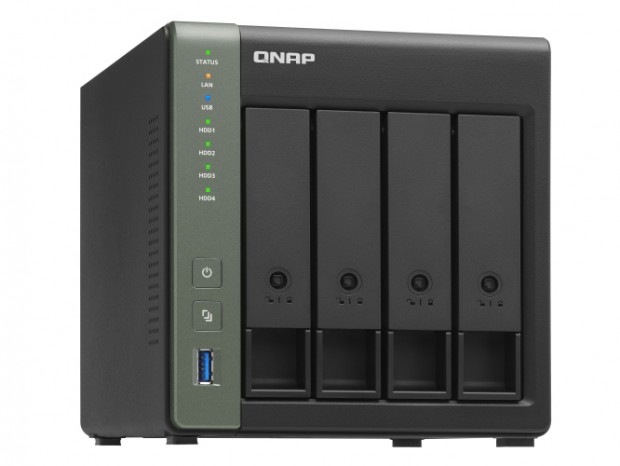 10ギガビットLANx1、ギガビットLANx2搭載の4ベイNAS、QNAP「TS-431KX」