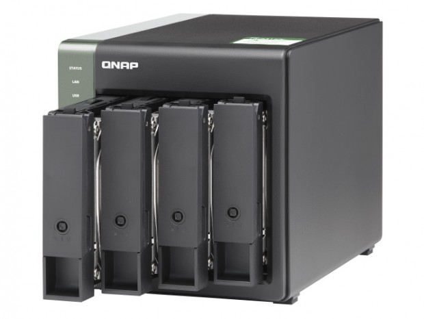 10ギガビットLANx1、ギガビットLANx2搭載の4ベイNAS、QNAP「TS-431KX」