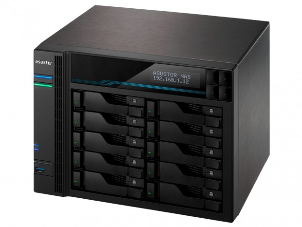Xeonと10G LANを搭載したビジネス向けハイエンドNAS、ASUSTOR「LOCKERSTOR 10 PRO」