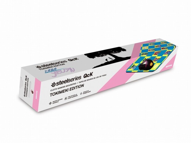 SteelSeries、「ときメモ」コラボの日本限定マウスパッド「QcK Tokimeki Edition」