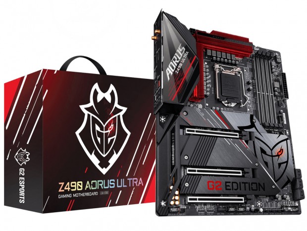 GIGABYTE、G2 Esportsコラボゲーミングマザーボード「Z490 AORUS ULTRA G2」