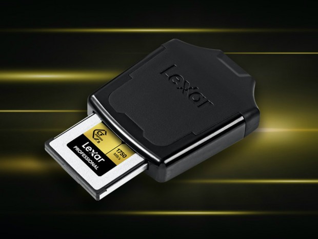 最大転送1,050MB/secのCFexpressカードリーダがLexarから