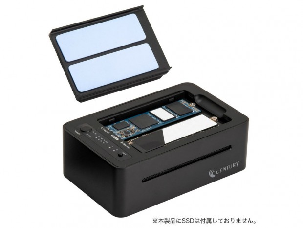 PC不要。NVMe M.2 SSDを丸ごとコピーできる「裸族のクローンベースNVMe」