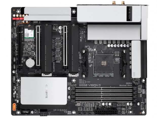 GIGABYTE「B550 VISION D」がThunderbolt 3認定を取得