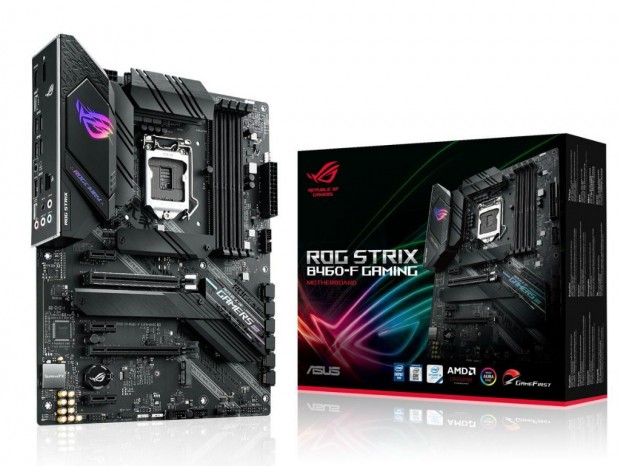 USB3.2 Gen.2×2搭載のB460ゲーミングマザー、ASUS「ROG STRIX B460-F GAMING」