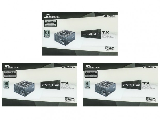 Seasonic、TITANIUM認証の最上位電源「PRIME TX」シリーズなど2シリーズ計4モデル
