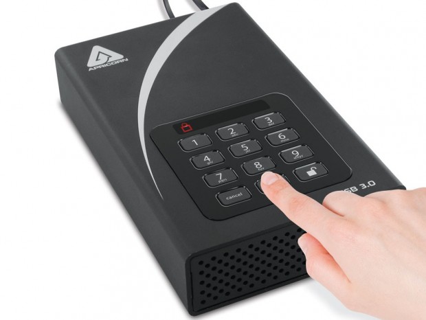 アスク、FIPS認証など外付けHDD、Apricorn「Aegis Padlock DT」16TBモデル追加