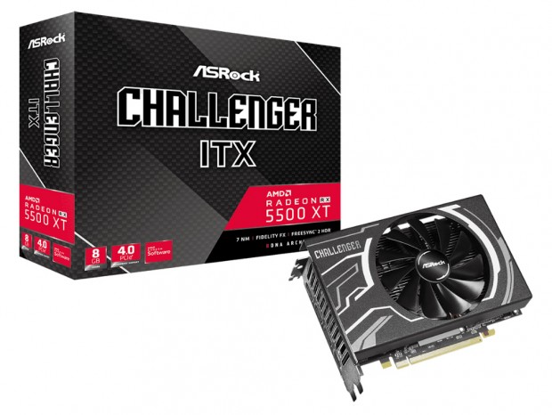 Mini-ITXサイズのコンパクトなRadeon RX 5500 XTがASRockから
