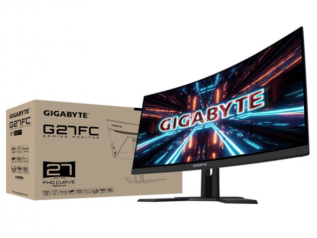 GIGABYTE、曲率1500Rの27型曲面ゲーミング液晶計2モデル発売