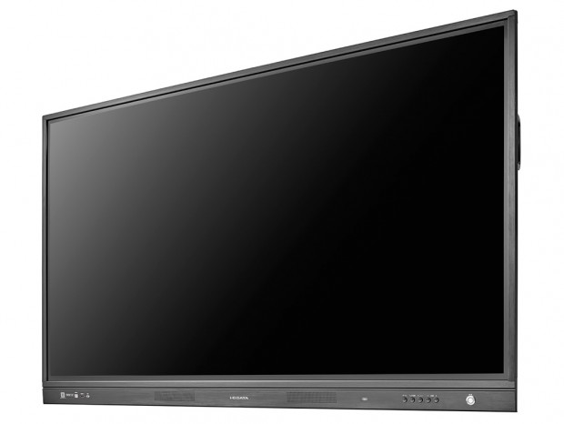薄型タッチセンサー採用の65型電子黒板、アイ・オー・データ「IWB-651EB」