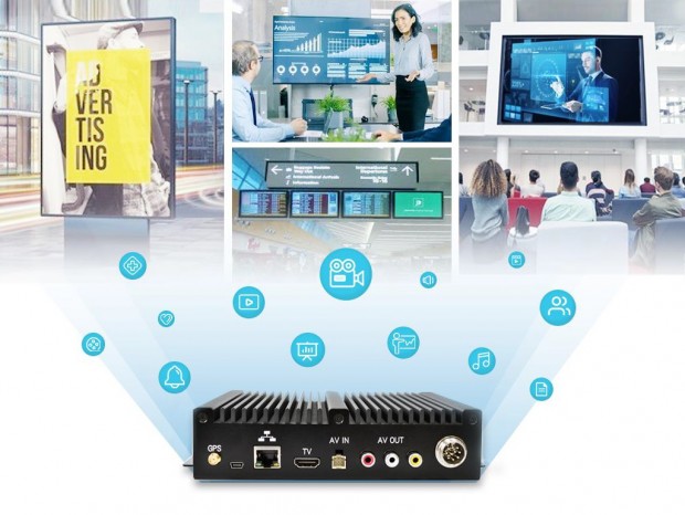 -20～85℃の過酷な環境で動作するファンレスサイネージプレーヤ、COMMELL「MSB05」