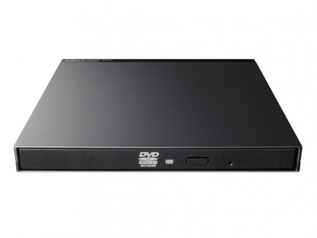 ロジテック、ダブル給電で安定動作のAndroid TV用DVDドライブ