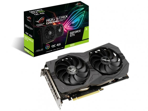 ASUS、GDDR6メモリ搭載のGeForce GTX 1650グラフィックスカード2種発売
