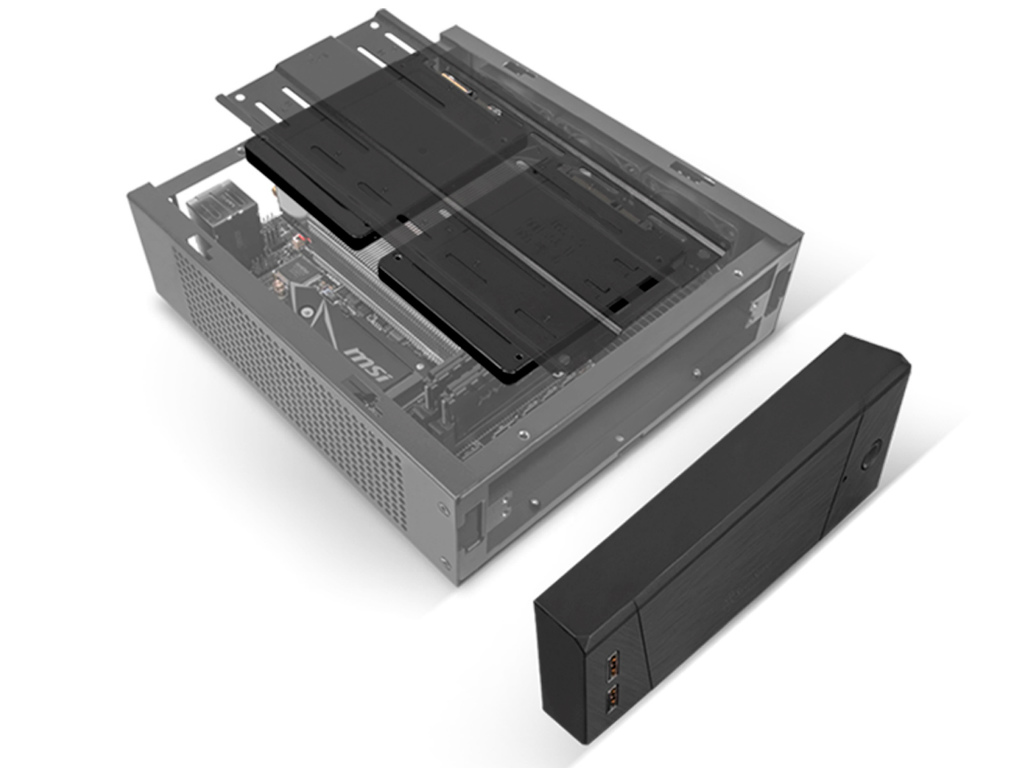 SilverStone (シルバーストーン) MILOシリーズ Mini-ITX 対応 スリム型 PCケース 横置き対応 SST-ML09B 在庫処分SilverStone (シルバーストーン) MILOシリーズ Mi