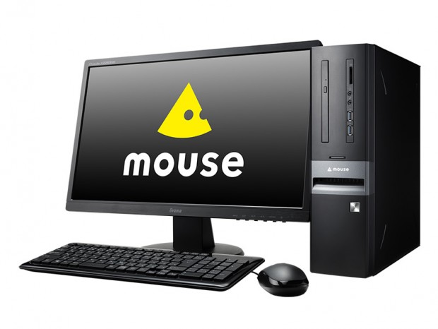 マウスコンピューター、100mmのスリム筐体を採用する省スペース型デスクトップPC
