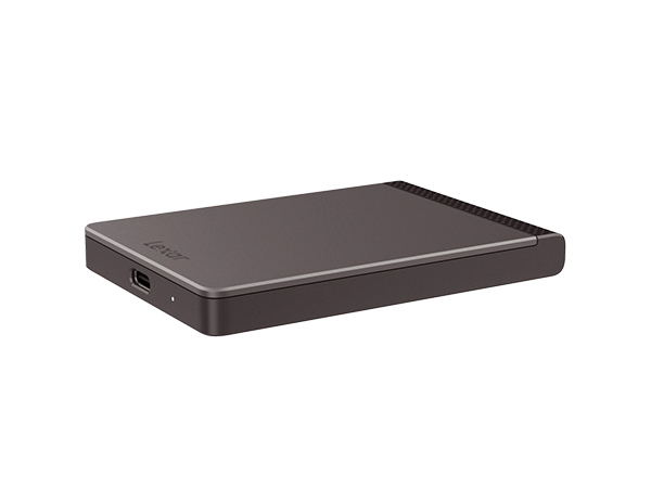 AES 256bit暗号化対応の薄型ポータブルSSD、Lexar「SL200」シリーズ