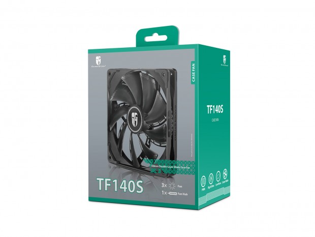 Deepcool、特許技術採用のラジエター向け高静圧ファンキット「TF」シリーズ