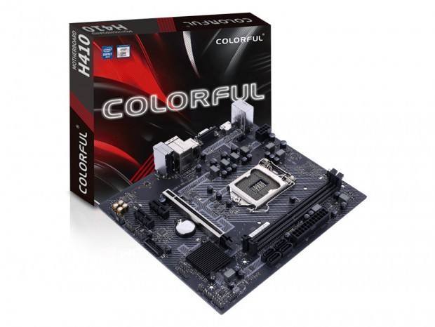 幅195mmのコンパクトなMicroATXマザーボード、Colorful「H410M-K PRO