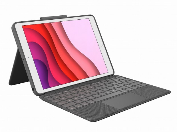 ロジクール、初のトラックパッド付きキーボード一体型iPadケース 