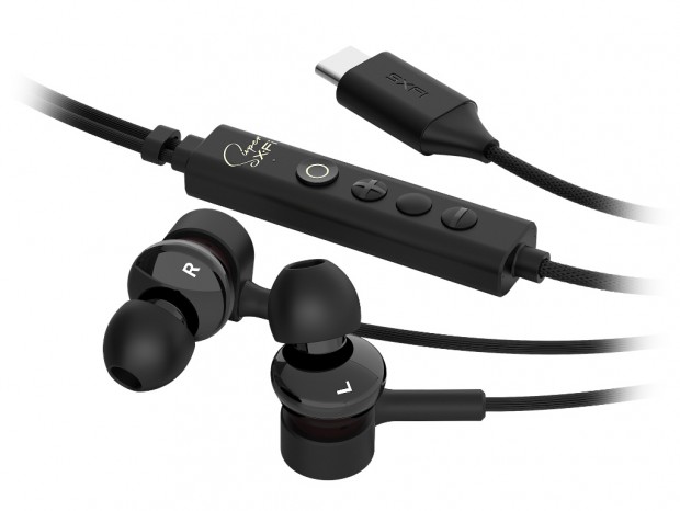 Super X-Fiとトリプルドライバを搭載したUSB Type-Cイヤフォン「Creative SXFI TRIO」