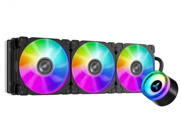 JONSBO、魅せるオールインワン型水冷「ANGELEYES TW2-360 Pro COLOR」