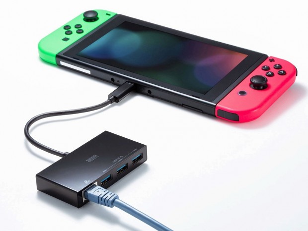 サンワサプライ Nintendo Switchで有線lanが使えるusbハブ付きlanアダプタなど4製品 エルミタージュ秋葉原
