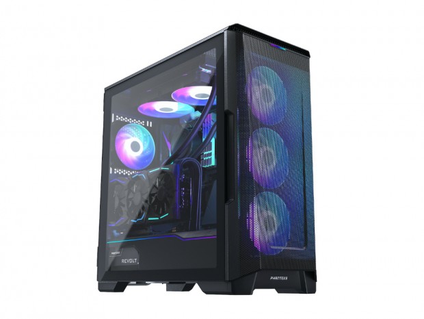 デュアルシステム対応のフロントメッシュミドルタワー、Phanteks「Eclipse P500A DRGB」