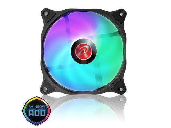 RAIJINTEK、大風量の120mmアドレサブルRGBファン「EOS 12 RBW ADD」シリーズ
