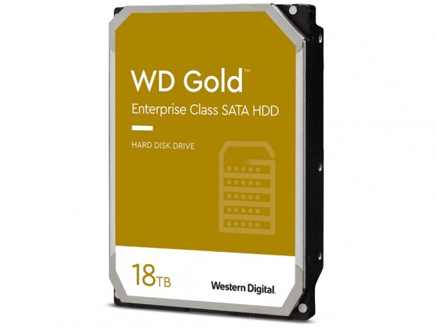 Western Digital、データセンター向けHDD「WD Gold」に18TBの大容量モデル追加