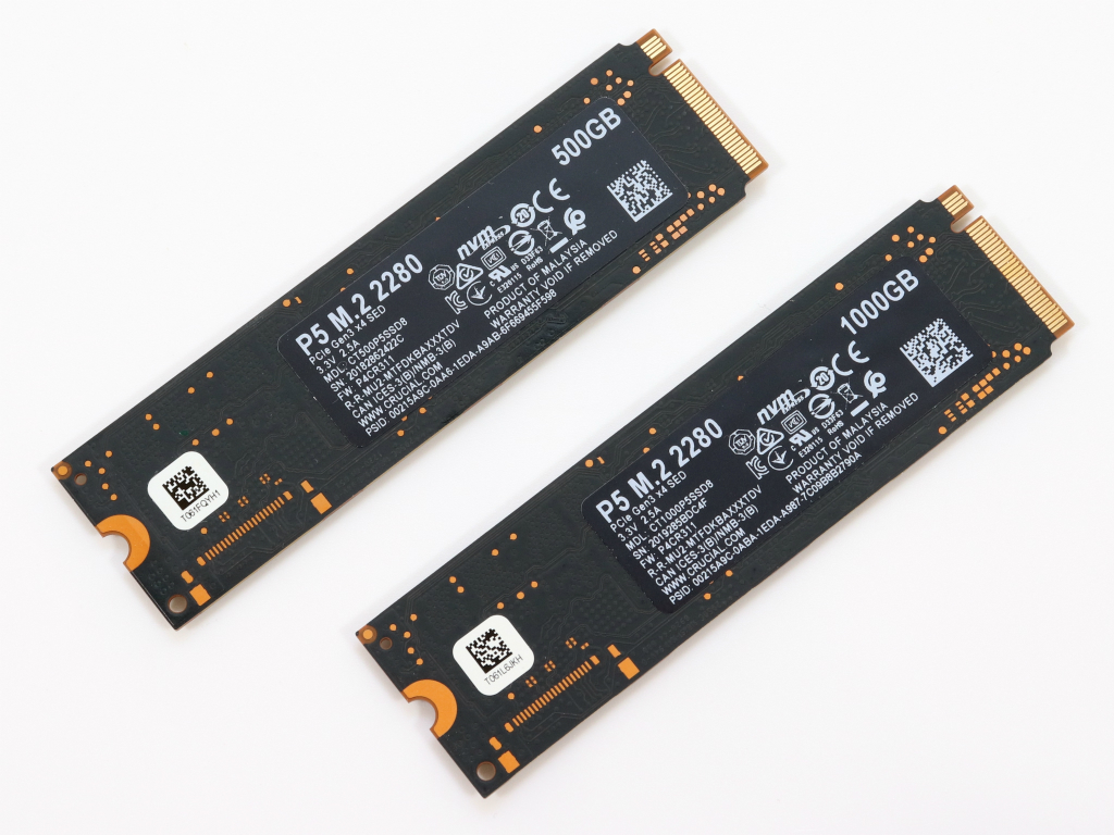 (新品) Crucial SSD P5 500GB CT500P5SSD8JP