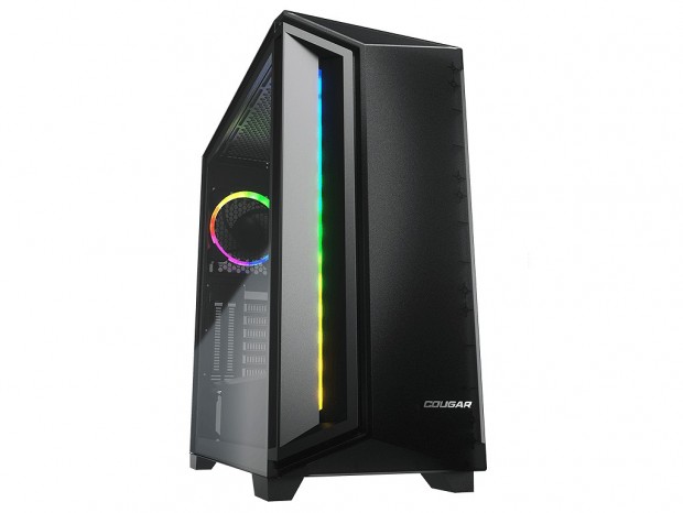半透明フェイスにARGBを内蔵したミドルタワー、COUGAR「DarkBlader X7」
