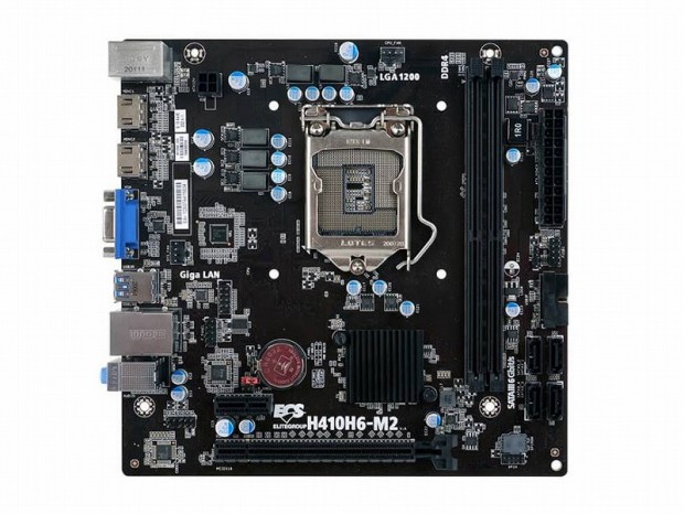 ECS、6+1フェーズ電源を備えたH410搭載のエントリーマザーボード「H410H6-M2」