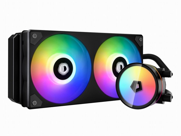 ID-COOLING、特許取得のポンプ一体型ラジエター採用AIO水冷「ICEFLOW 240 ARGB」