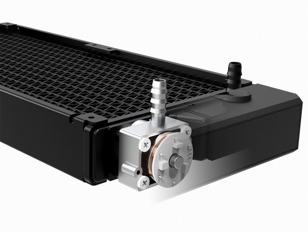 ID-COOLING、特許取得のポンプ一体型ラジエター採用AIO水冷「ICEFLOW 240 ARGB」