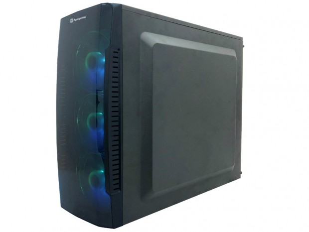 半透明なダークミラーフロント採用のミドルタワーPCケース、Apexgaming「Savitar S600PT」
