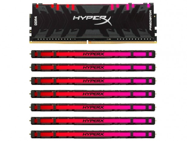 HyperX、「Predator DDR4 RGB」に256GBの大容量メモリキット追加