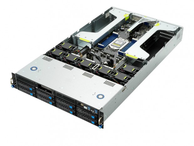 NVIDIA A100 PCIe搭載の2Uラックマウントサーバー、ASUS「ESC4000A-E10」