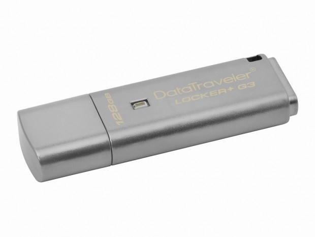 Kingston、ハードウェア暗号化対応のセキュアUSBメモリ3製品に128GBモデル追加