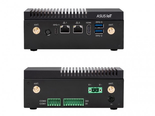 Windows IoT Core対応のARM64エッジコンピューター、ASUS「PE100A」