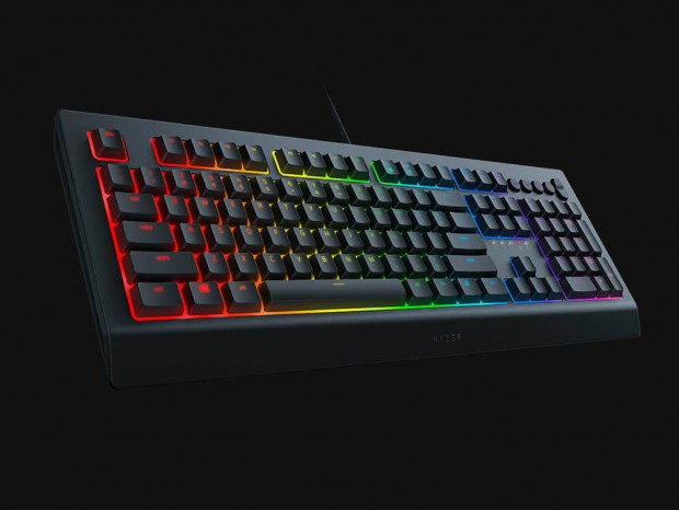 Razer Chroma対応のメンブレンゲーミングキーボード「Razer Cynosa V2」