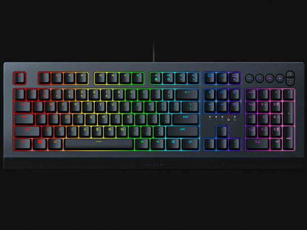 Razer Chroma対応のメンブレンゲーミングキーボード「Razer Cynosa V2」
