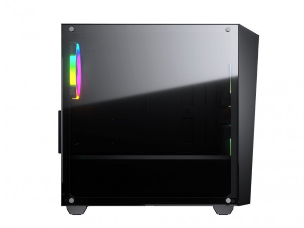 3基のARGBファンを標準装備する強化ガラス採用ミニタワー、COUGAR「MG120-G RGB」