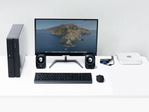 サンワダイレクト、キーボードエミュレーション機能搭載のPC切替器発売