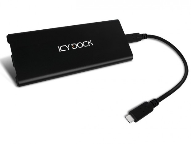 ICY DOCK、USB3.2 Gen.2対応NVMe M.2 SSDポータブルケース「MB861U31-1M2B」発売