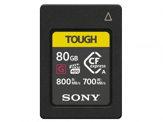 4K120p動画撮影に対応する世界初の「CFexpress Type Aカード」がソニーから